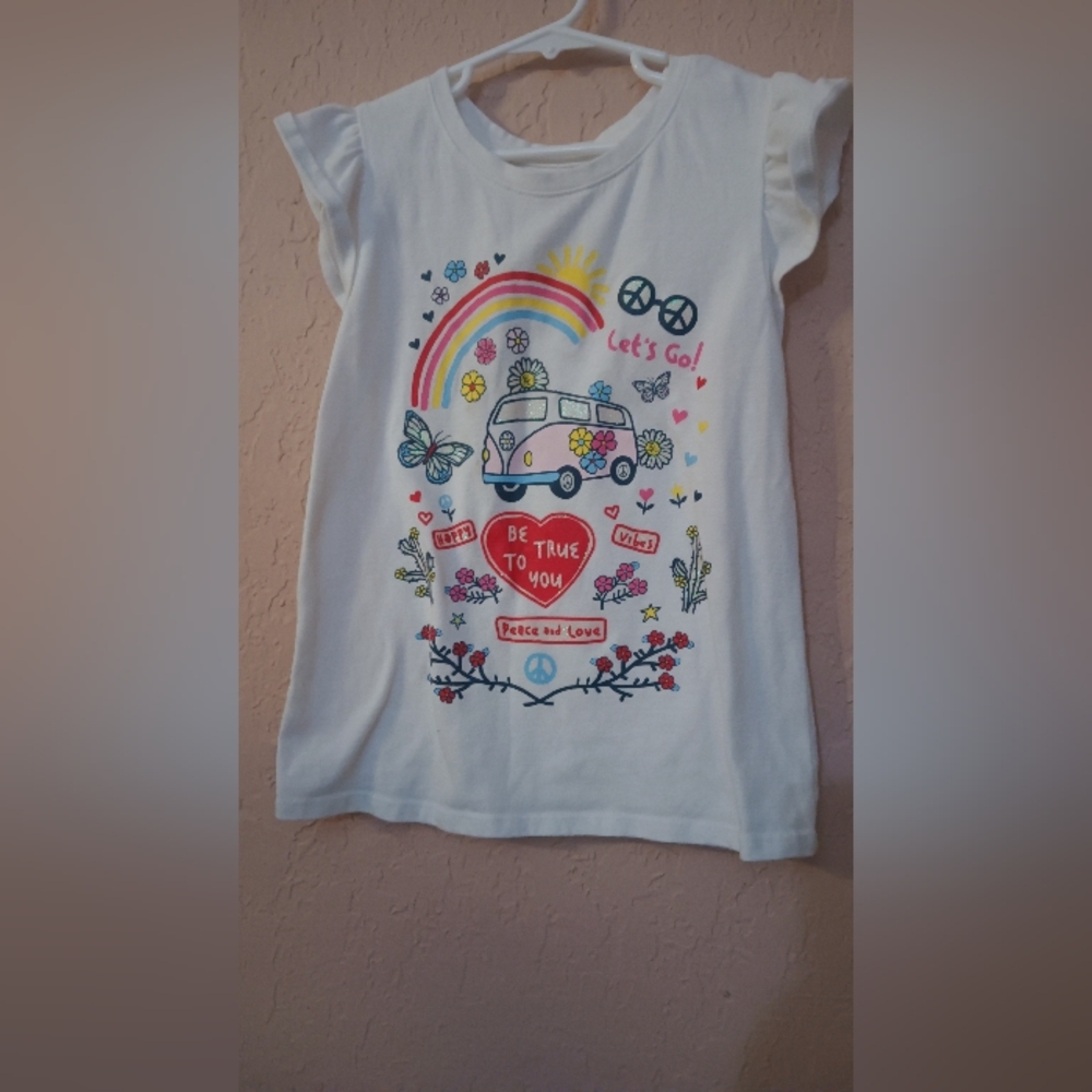 Garanimals 365 Tee Be true to you white size 7